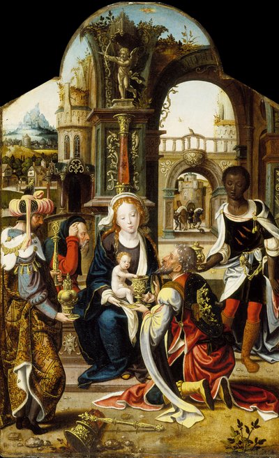 賢者の礼拝、1530 作： Pieter Coecke van Aelst